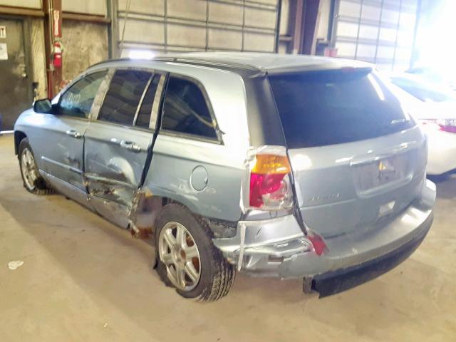 2C8GM68474R617192 - 2004 CHRYSLER PACIFICA BLUE photo 3