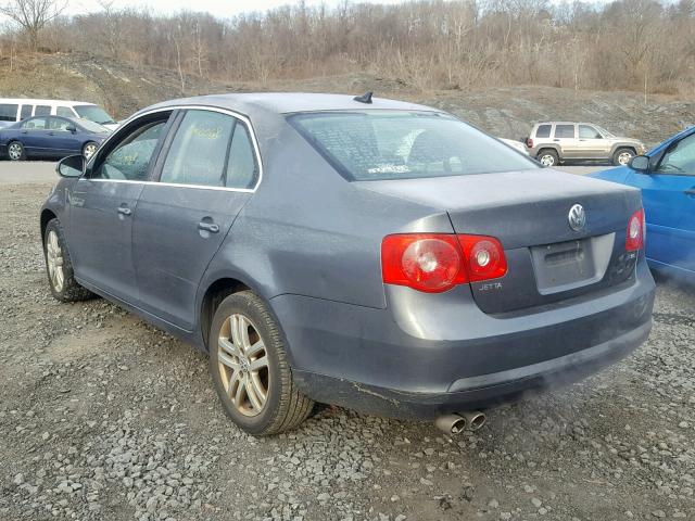 3VWDG71K27M040333 - 2007 VOLKSWAGEN JETTA 2.5 GRAY photo 3