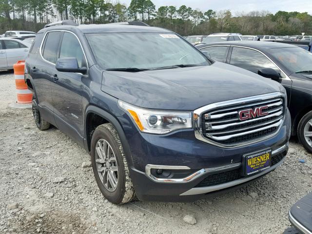 1GKKNLLS8JZ232338 - 2018 GMC ACADIA SLE BLUE photo 1