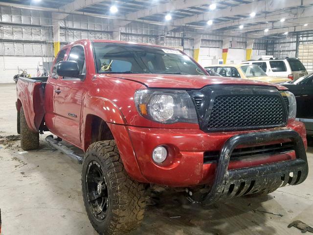 5TETU62N77Z323534 - 2007 TOYOTA TACOMA PRE RED photo 1