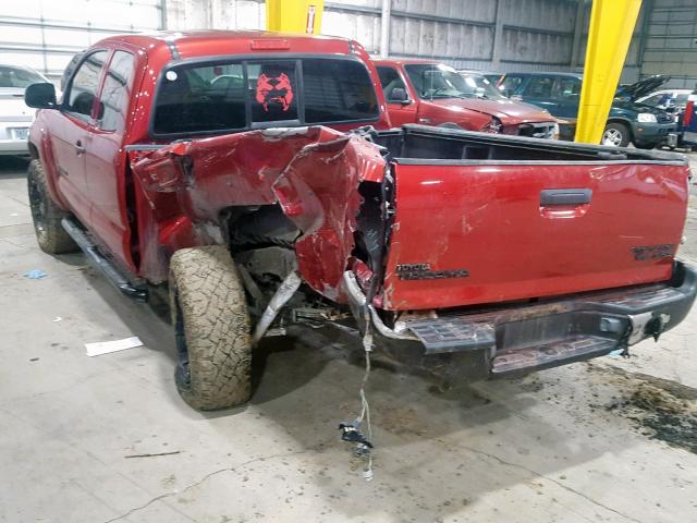 5TETU62N77Z323534 - 2007 TOYOTA TACOMA PRE RED photo 3