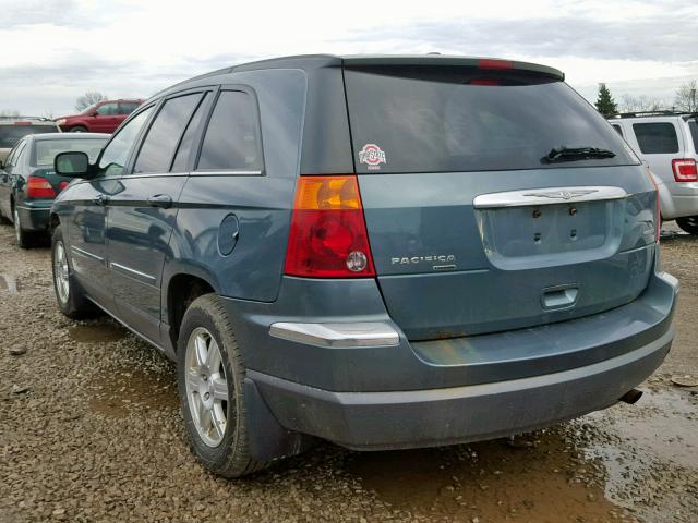 2A8GF684X6R925593 - 2006 CHRYSLER PACIFICA T BLUE photo 3