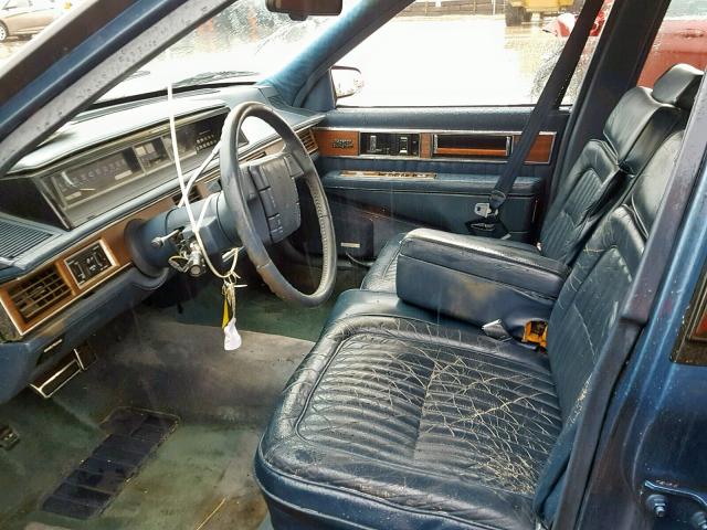 1G3CW54CXL4317519 - 1990 OLDSMOBILE 98 REGENCY BLUE photo 5