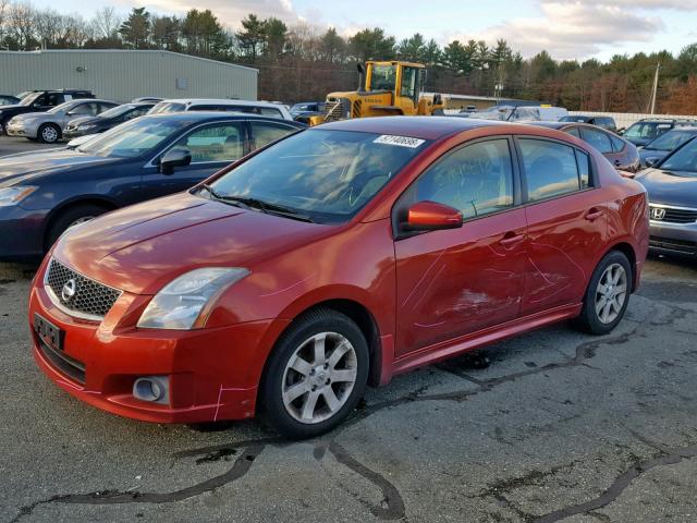 3N1AB6AP7AL644051 - 2010 NISSAN SENTRA 2.0 RED photo 2