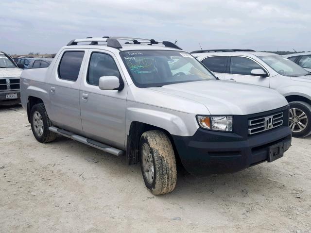 2HJYK16536H510896 - 2006 HONDA RIDGELINE SILVER photo 1