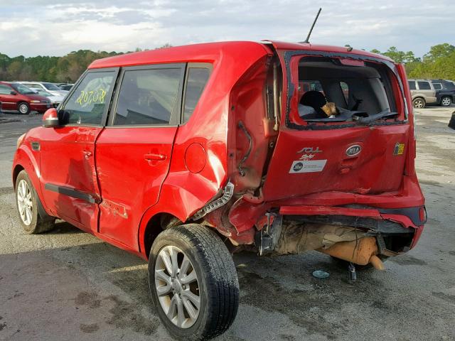 KNDJT2A61C7446499 - 2012 KIA SOUL + RED photo 3