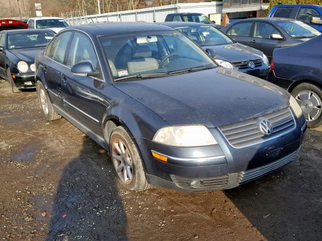 WVWPD63B34P322874 - 2004 VOLKSWAGEN PASSAT GLS BLACK photo 1