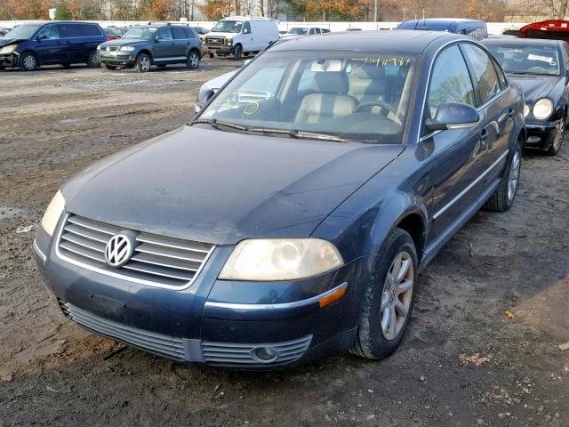 WVWPD63B34P322874 - 2004 VOLKSWAGEN PASSAT GLS BLACK photo 2