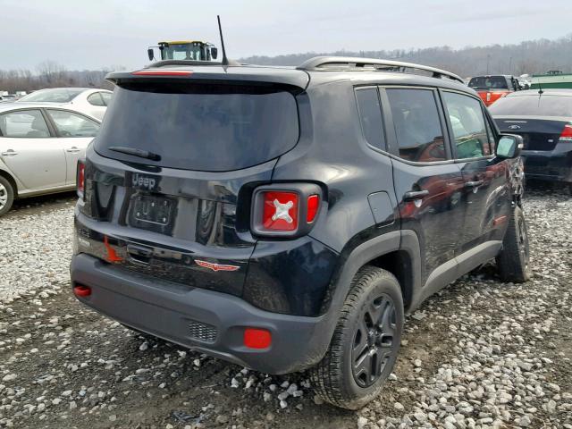 ZACCJBCB3JPH02604 - 2018 JEEP RENEGADE T BLACK photo 4