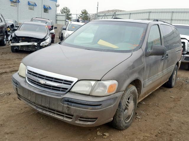 1GNDV23EX5D136701 - 2005 CHEVROLET VENTURE LS TAN photo 2