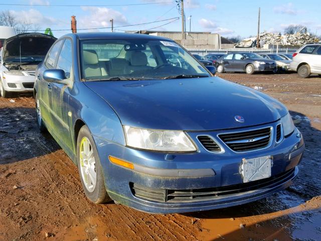 YS3FD49Y471112683 - 2007 SAAB 9-3 2.0T BLUE photo 1