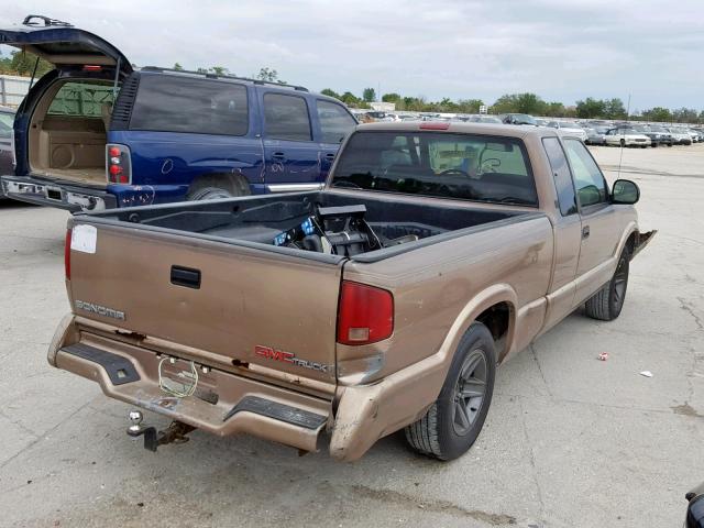 1GTCS19X6V8516515 - 1997 GMC SONOMA BROWN photo 4