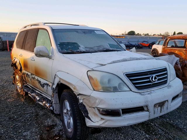 JTJBT20X160118475 - 2006 LEXUS GX 470 WHITE photo 1