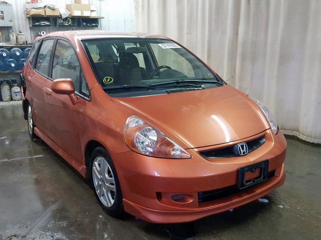 JHMGD38637S058422 - 2007 HONDA FIT S 橙色 照片 1
