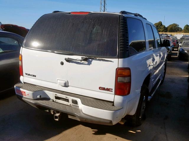 1GKEK63U93J174010 - 2003 GMC YUKON DENA WHITE photo 4