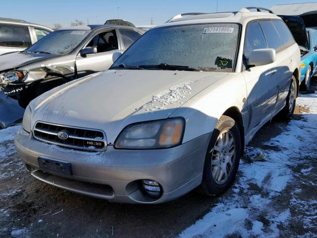 4S3BH806617662632 - 2001 SUBARU LEGACY OUT WHITE photo 2