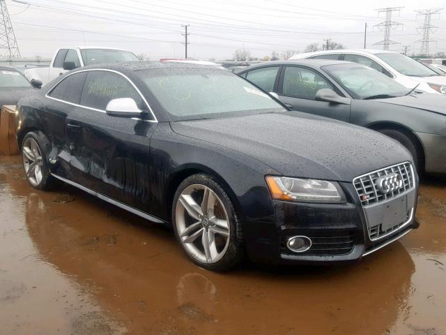 WAURV78T79A027815 - 2009 AUDI S5 QUATTRO BLACK photo 1