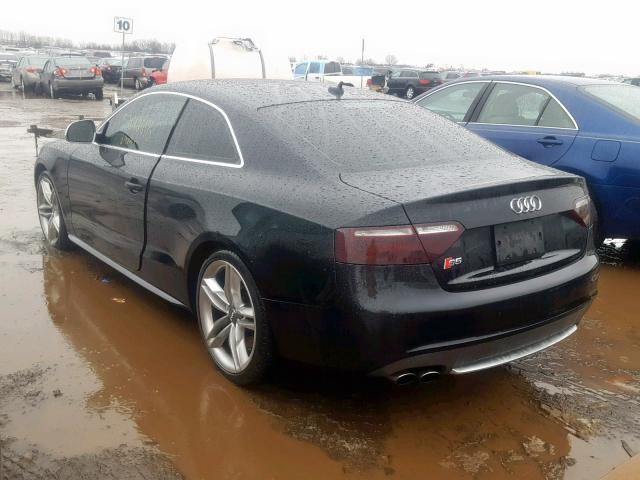 WAURV78T79A027815 - 2009 AUDI S5 QUATTRO BLACK photo 3