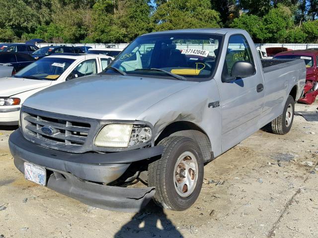 2FTRF17274CA76252 - 2004 FORD F-150 HERI SILVER photo 2