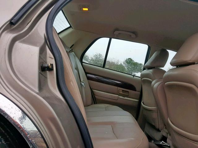 2MEFM75W54X668855 - 2004 MERCURY GRAND MARQ TAN photo 6