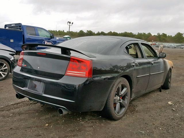 2B3LA73WX7H790112 - 2007 DODGE CHARGER SR BLACK photo 4