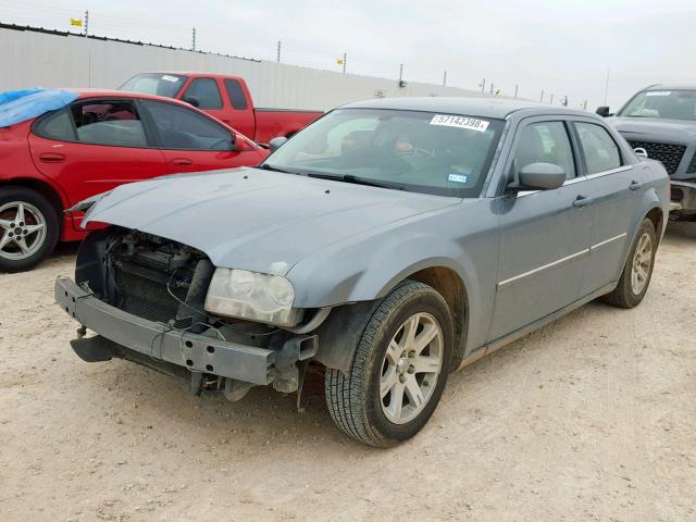 2C3KA53G67H629929 - 2007 CHRYSLER 300 TOURIN BLUE photo 2