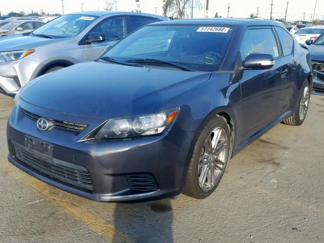 JTKJF5C79B3007144 - 2011 TOYOTA SCION TC GRAY photo 2