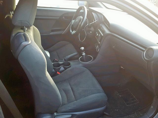 JTKJF5C79B3007144 - 2011 TOYOTA SCION TC GRAY photo 5