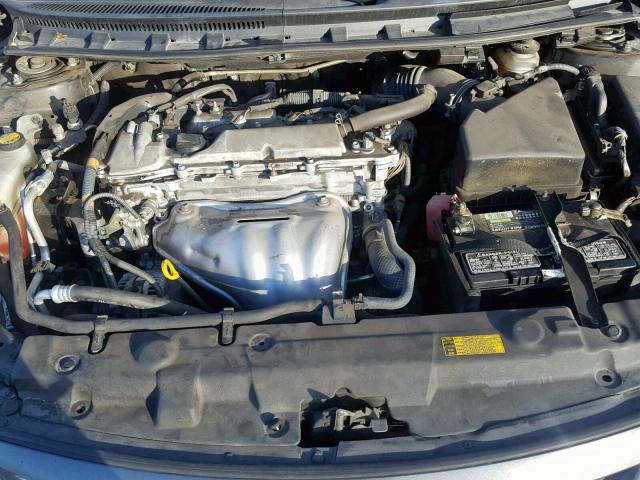 JTKJF5C79B3007144 - 2011 TOYOTA SCION TC GRAY photo 7