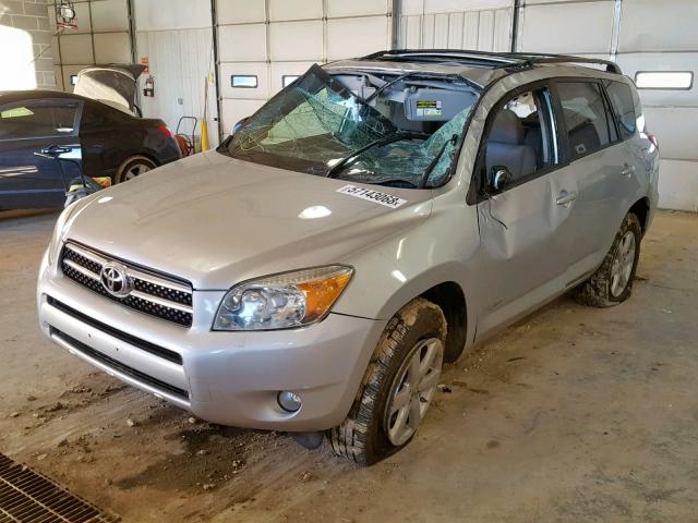 JTMBD31V965001331 - 2006 TOYOTA RAV4 LIMIT SILVER photo 2