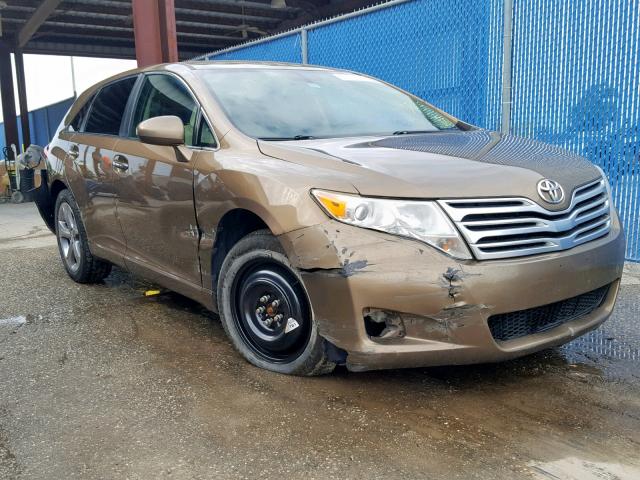 4T3BK11A29U012854 - 2009 TOYOTA VENZA BASE BROWN photo 1