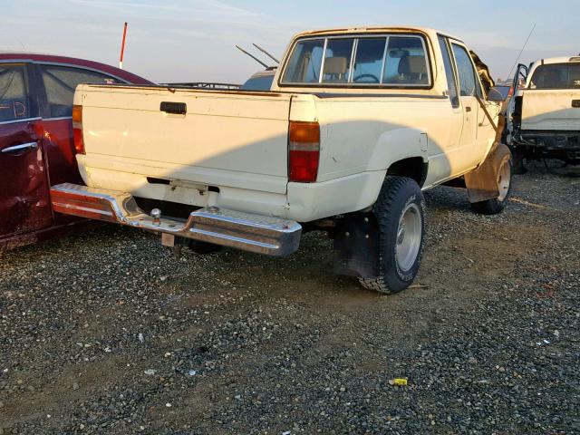 JT4RN67D1G5024101 - 1986 TOYOTA PICKUP XTR WHITE photo 4