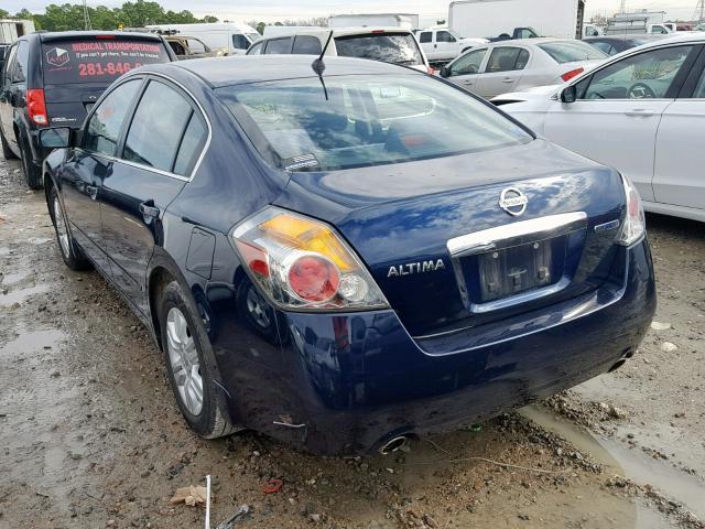 1N4CL2AP1AC126899 - 2010 NISSAN ALTIMA HYB BLUE photo 3