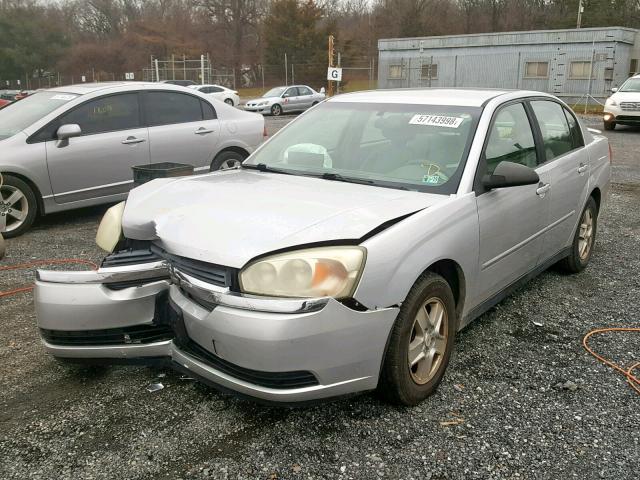 1G1ZT52815F303803 - 2005 CHEVROLET MALIBU LS Gümüş foto 2