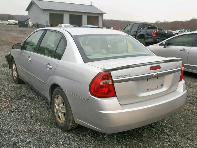 1G1ZT52815F303803 - 2005 CHEVROLET MALIBU LS Gümüş foto 3