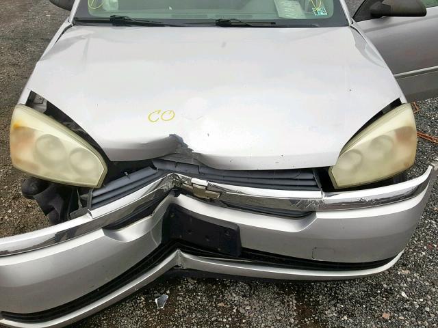 1G1ZT52815F303803 - 2005 CHEVROLET MALIBU LS Gümüş foto 7