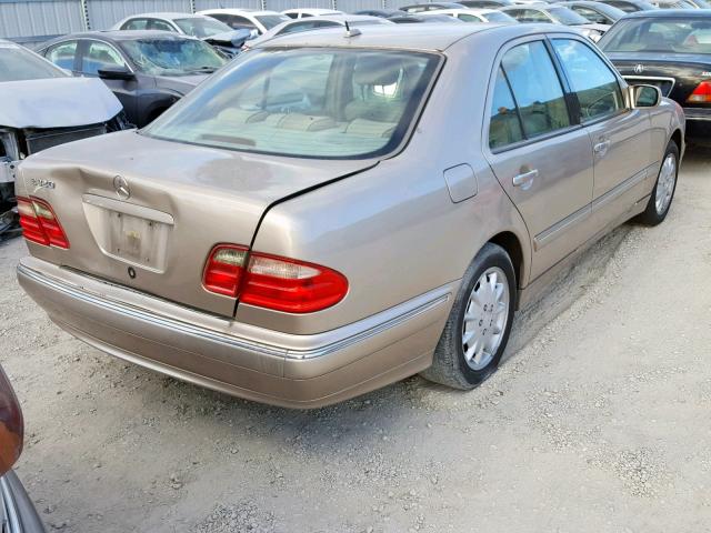 WDBJF65J11B210666 - 2001 MERCEDES-BENZ E 320 GOLD photo 4