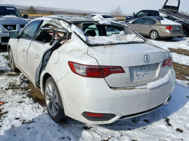 19UDE2F35GA017558 - 2016 ACURA ILX BASE WHITE photo 3