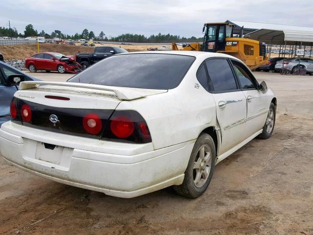 2G1WH52K849413660 - 2004 CHEVROLET IMPALA LS WHITE photo 4