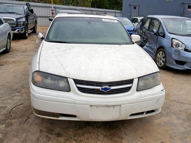 2G1WH52K849413660 - 2004 CHEVROLET IMPALA LS WHITE photo 9