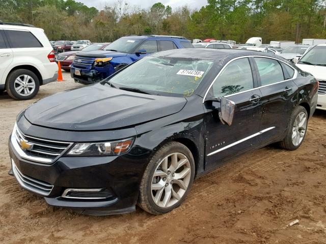 2G1145S31H9141876 - 2017 CHEVROLET IMPALA PRE BLACK photo 2