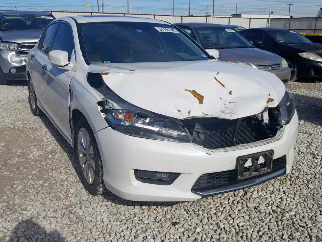 1HGCR2F87FA245782 - 2015 HONDA ACCORD EXL WHITE photo 1