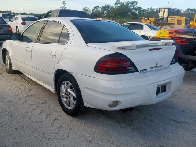 1G2NF52E54C239031 - 2004 PONTIAC GRAND AM S WHITE photo 3