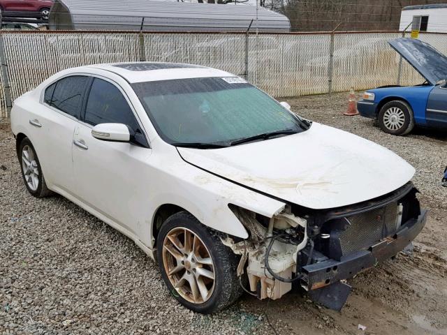 1N4AA51E79C858091 - 2009 NISSAN MAXIMA S WHITE photo 1