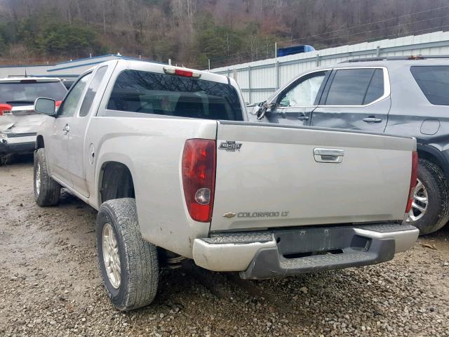 1GCKTCD93A8141013 - 2010 CHEVROLET COLORADO L SILVER photo 3