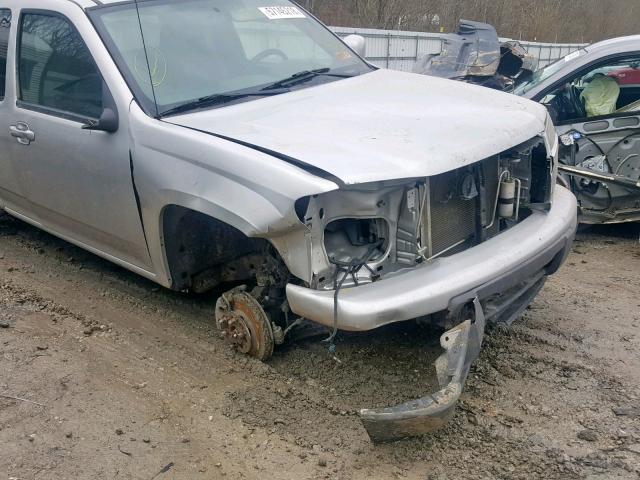 1GCKTCD93A8141013 - 2010 CHEVROLET COLORADO L SILVER photo 9