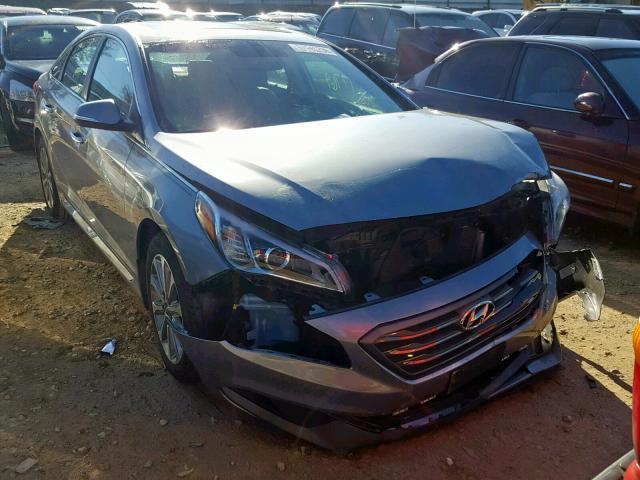 5NPE34AF1HH479440 - 2017 HYUNDAI SONATA SPO SILVER photo 1