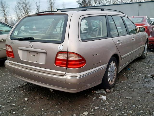 WDBJH65J72B406395 - 2002 MERCEDES-BENZ E 320 GOLD photo 4