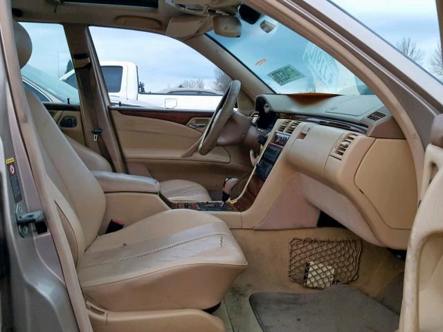 WDBJH65J72B406395 - 2002 MERCEDES-BENZ E 320 GOLD photo 5