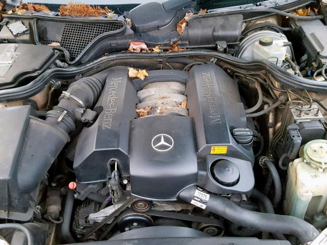 WDBJH65J72B406395 - 2002 MERCEDES-BENZ E 320 GOLD photo 7